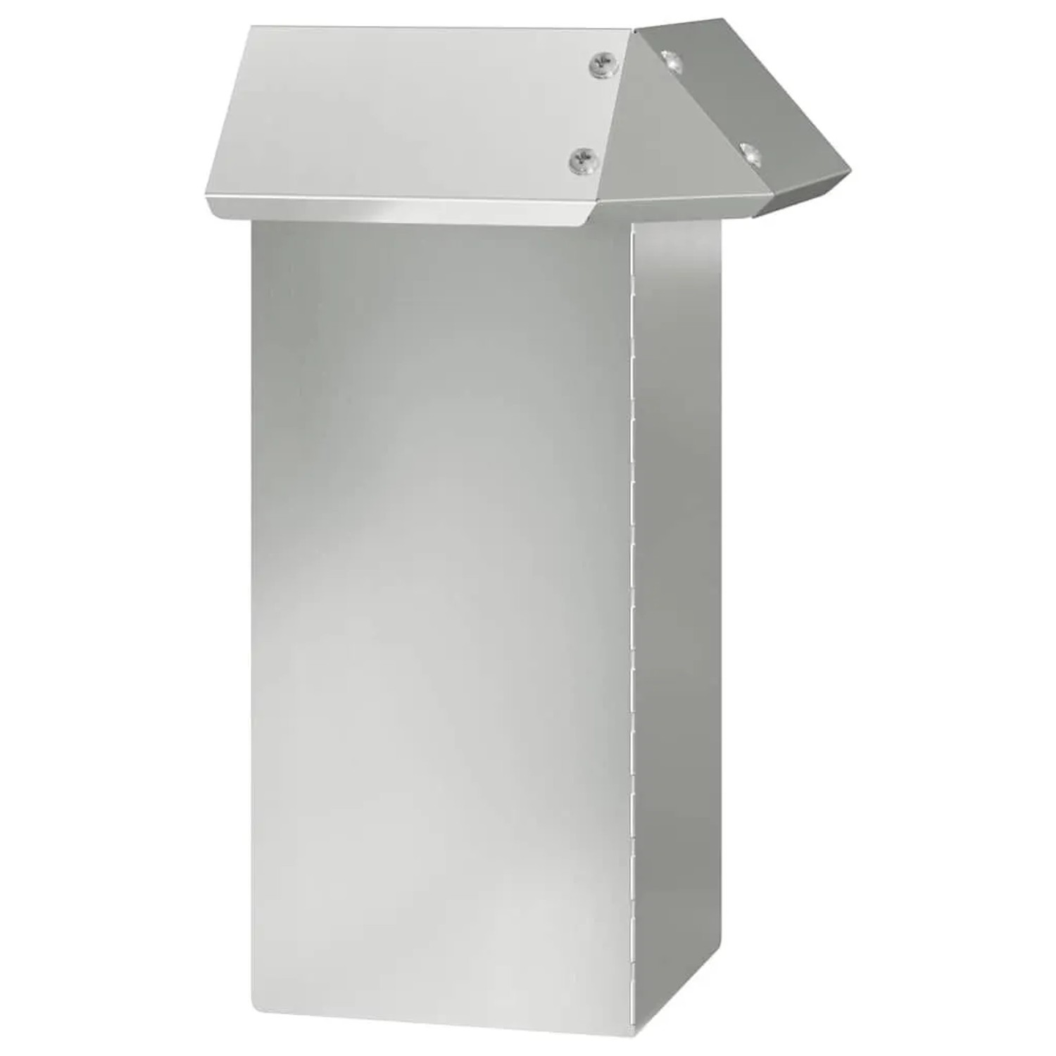vidaXL Schneckenzaun Silber 13,5 x 13,5 x 25 cm Verzinkter Stahl 874869
