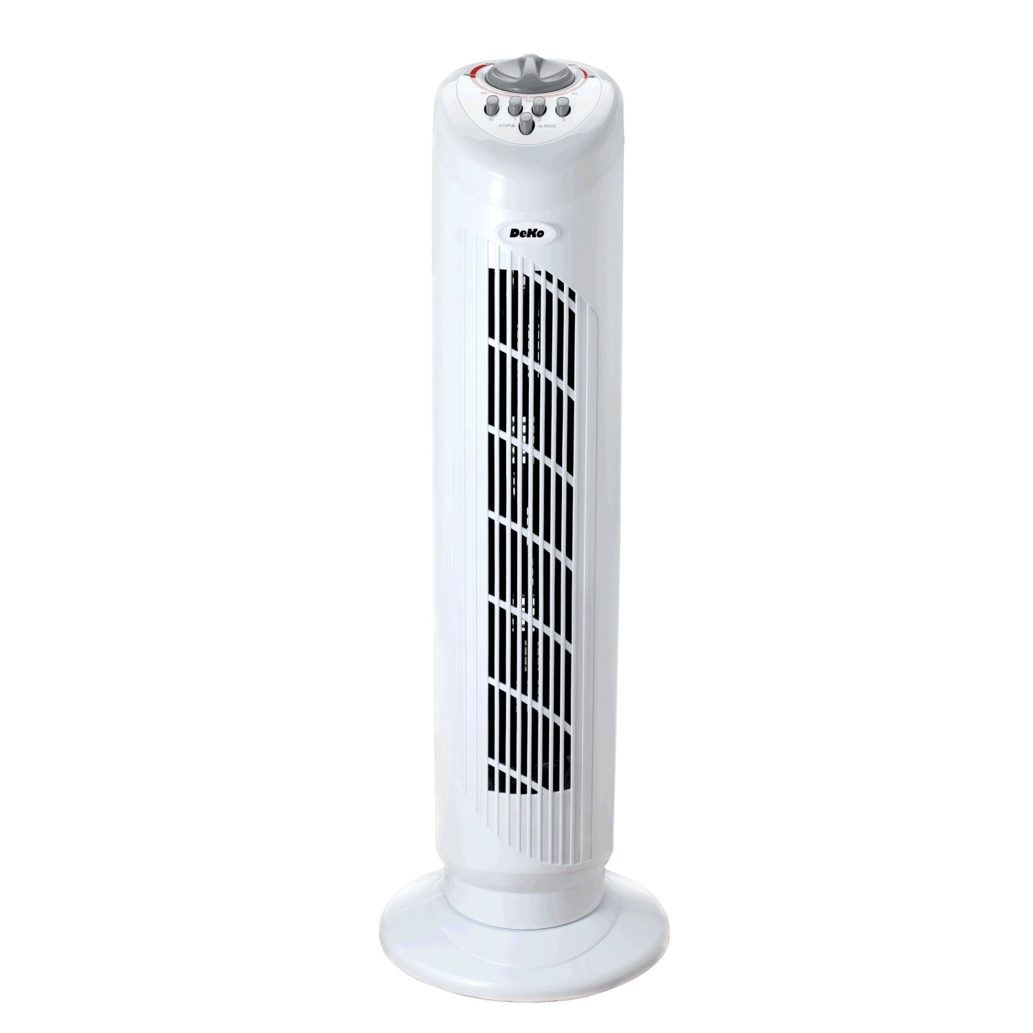 DEKO-ELEKTRO Turmventilator / Bodenventilator Stratos B292 Weiß günstig online kaufen