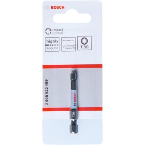 Bosch Impact Control Schrauberbit T30, 50 mm, geeignet für Schlagschrauber.
