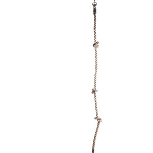 SwingKing Kletterseil mit Knoten, Ø 26cm, für Gartenspielgeräte.