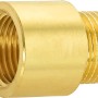 Hahnverlängerung aus Messing, 18,6 mm x 21 mm, 20 mm Länge für Gewindefittings.