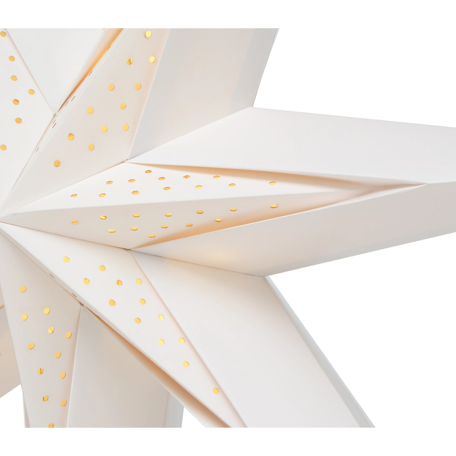 Weihnachtsstern beleuchtet 70 x 70 x 25 cm Weiß kaufen bei OBI