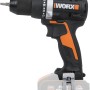 Worx Akku-Bohrschrauber WX102.9 PowerShare 20 V Solo, Akku-Schrauber in Schwarz/Orange.