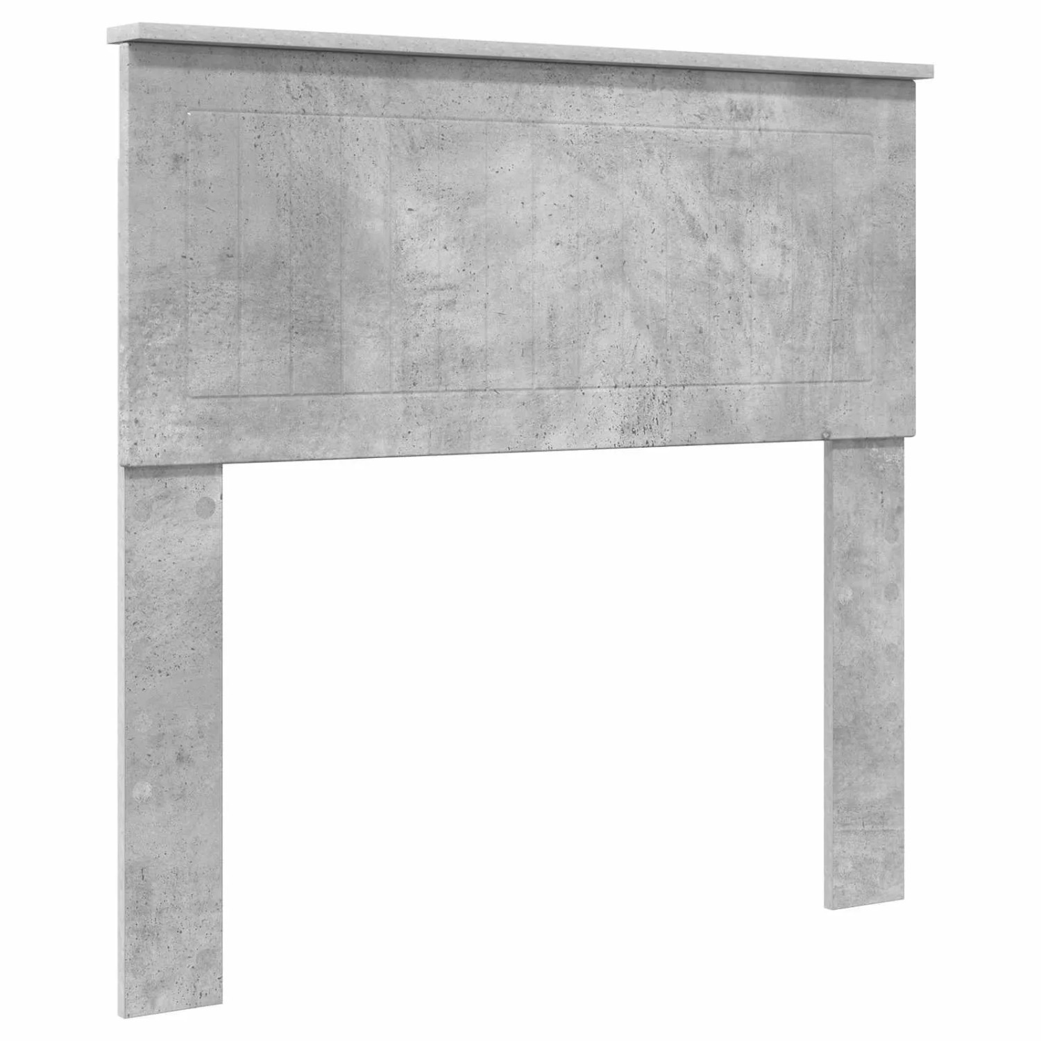 vidaXL Kopfteil mit Kopfteil Beton Grau 90 cm Holzwerkstoff 888466