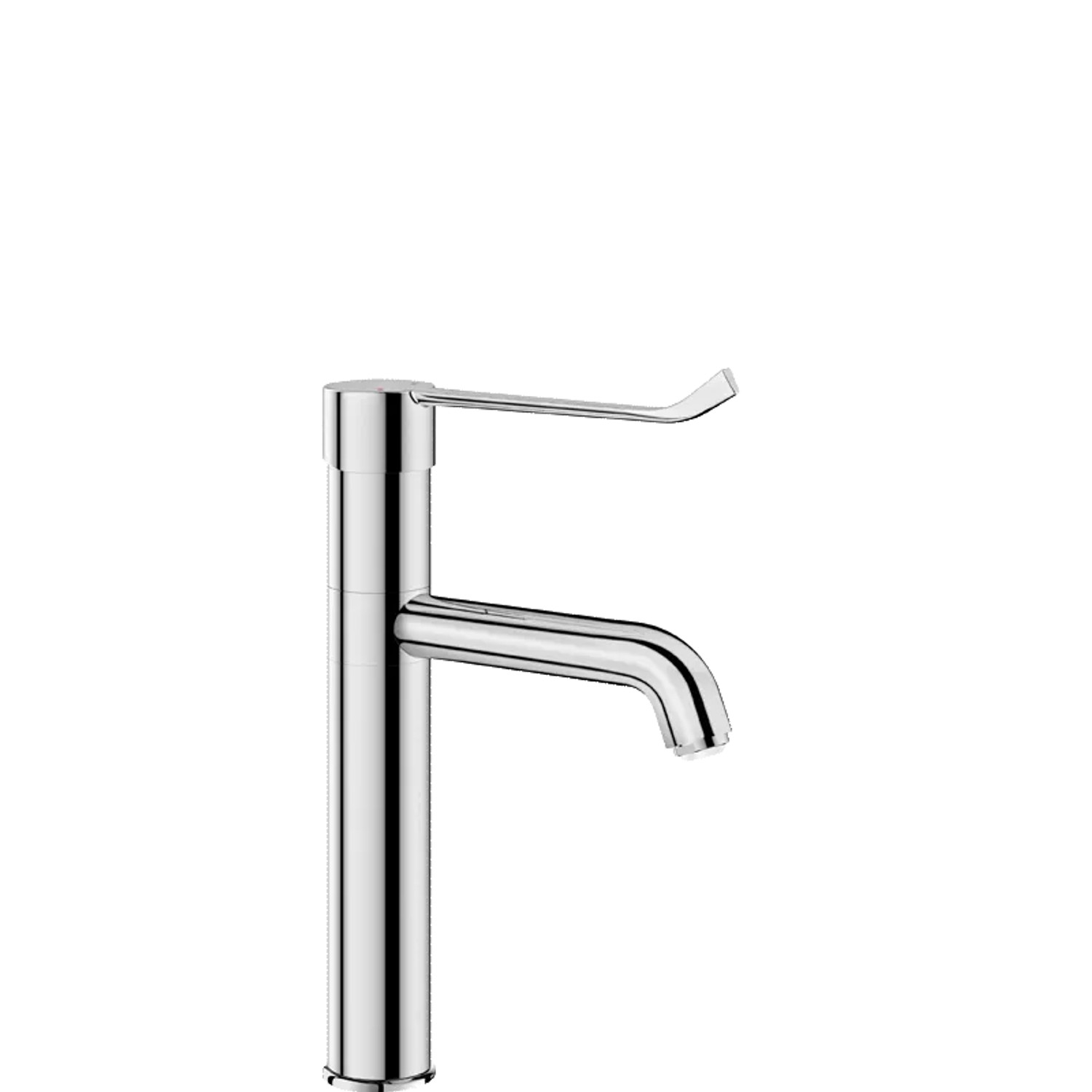 Delabie WT-MBatt. EP Schwenkauslauf hoch H165 L140 Hygienehebel