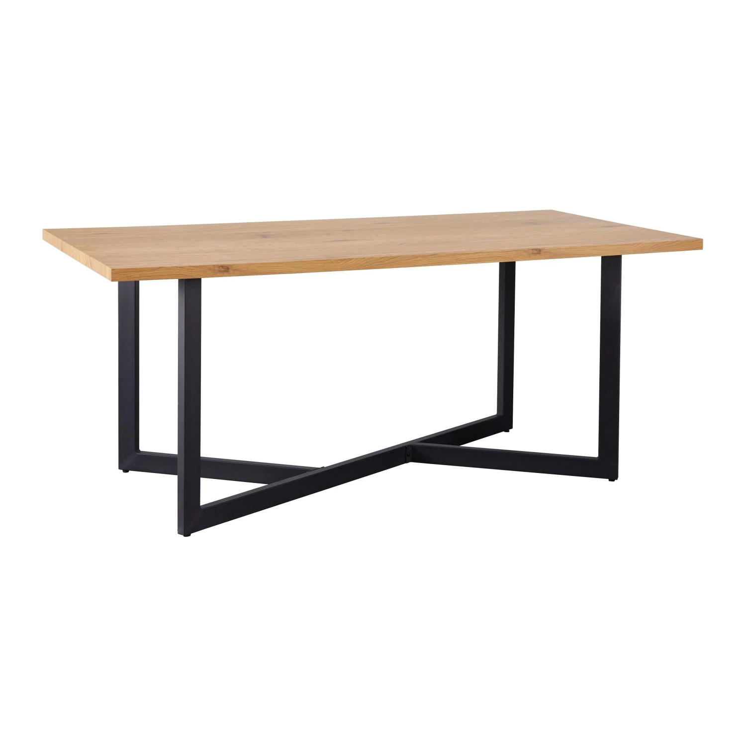 Bessagi Home Esstisch Avola Eichefarben MDF ca. 180x90 cm