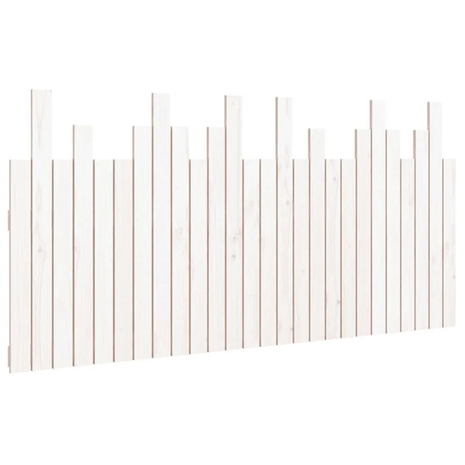 vidaXL Wand-Kopfteil Weiß 166x3x80 cm Massivholz Kiefer 824809