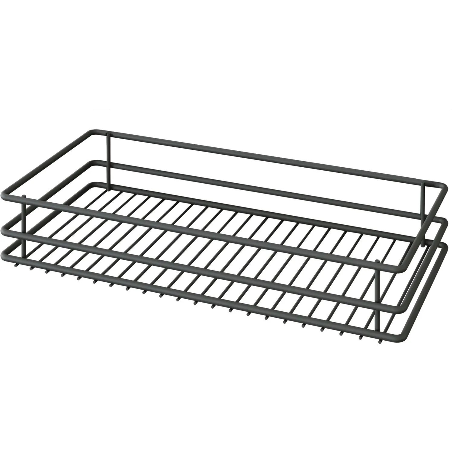 Vauth-Sagel Drahtkorb Sub Side Classic 90 Grad Korpusbreite 300 mm Stahl Lavagrau 2er-Set