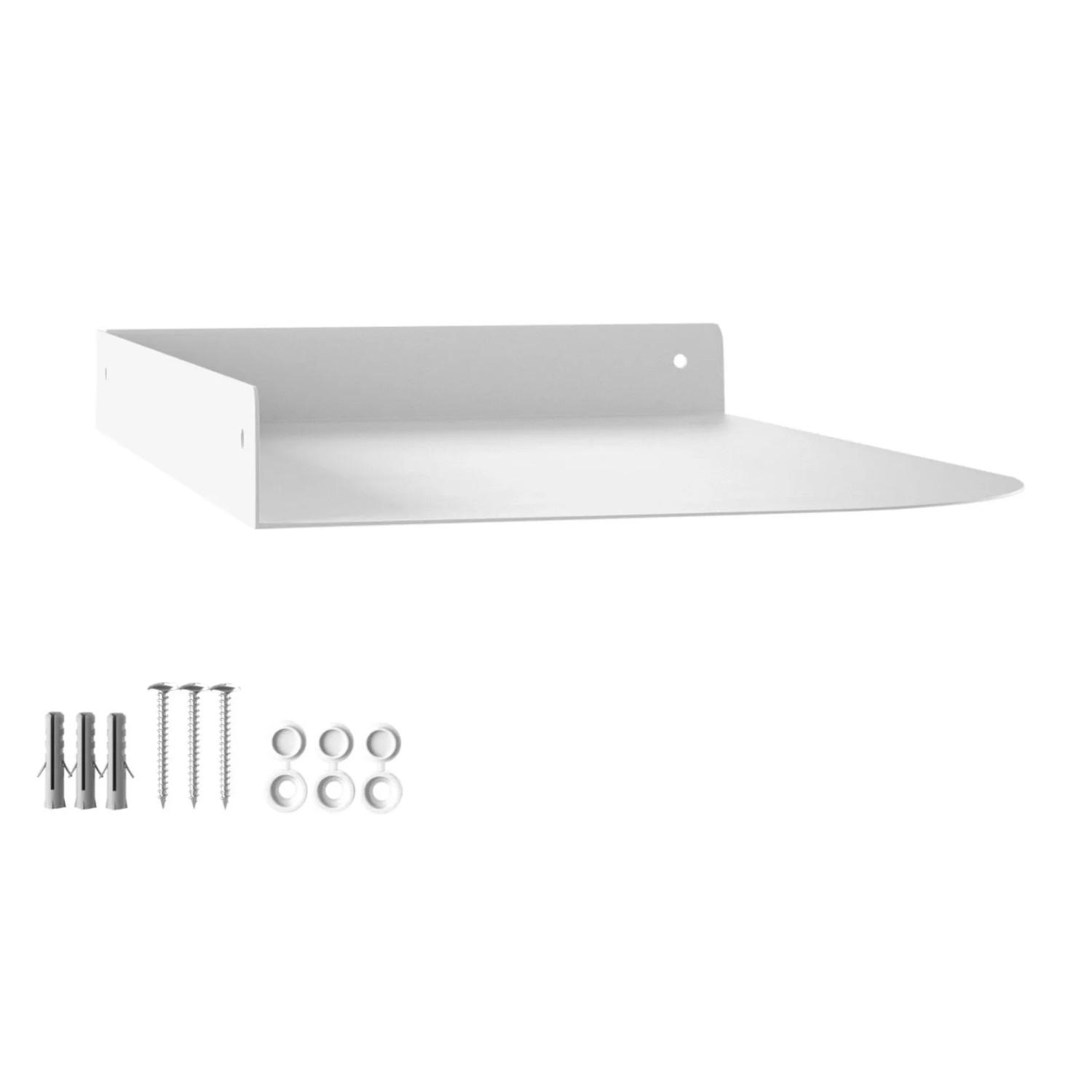 SOTECH Design Wandeckregal HOVER-XIV 300 x 200 x 30 mm Weiß für Wandmontage günstig online kaufen