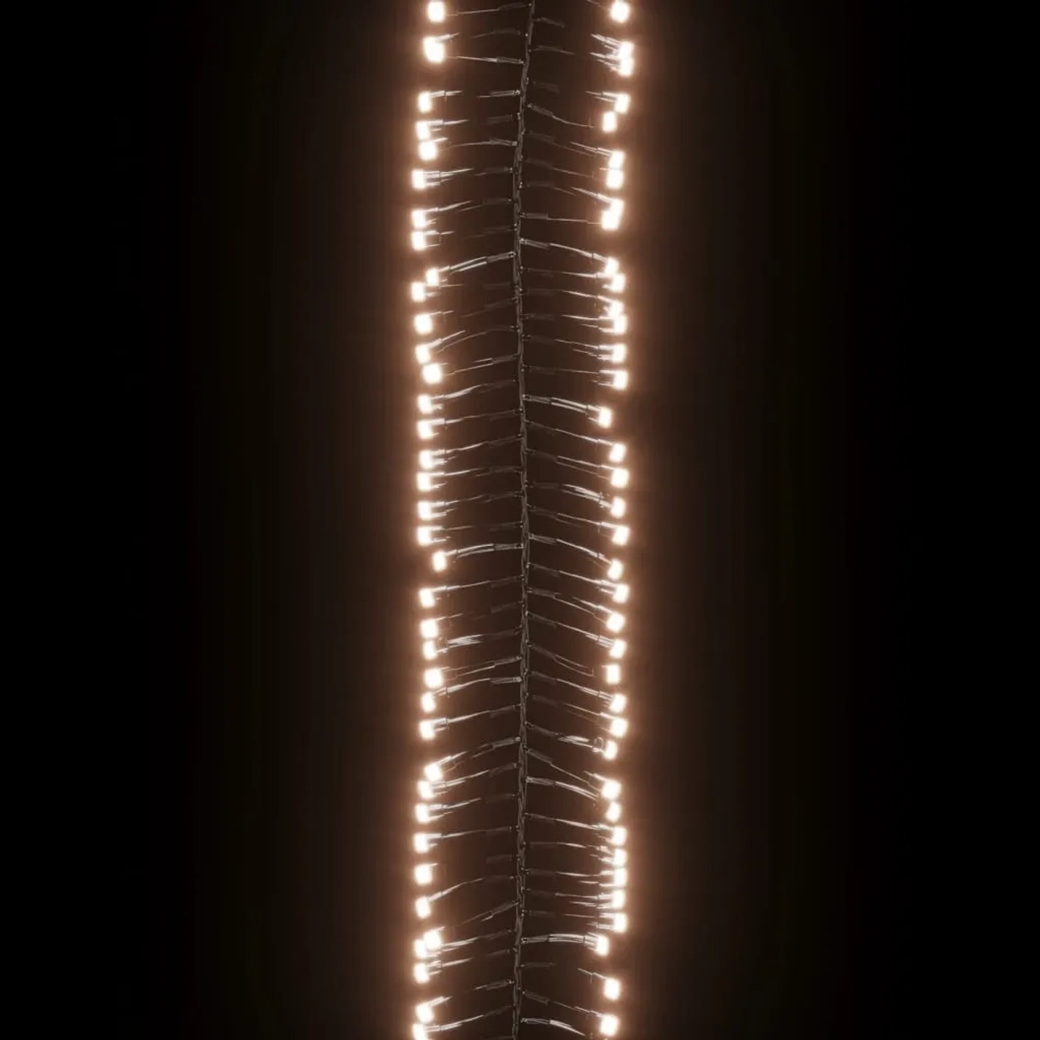 vidaXL LED-Lichterkette mit 3000 LEDs Warmweiß 23 m PVC 343249_5