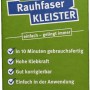 Packung Erfurt Rauhfaser-Kleister, 200g, gebrauchsfertig in 10 Minuten, hohe Klebkraft.