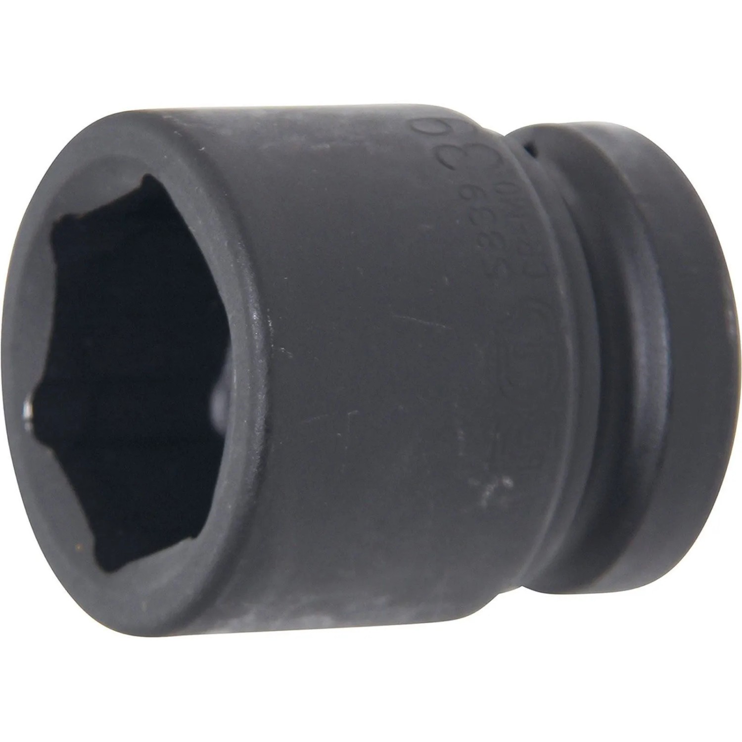 BGS Kraft Steckschlüssel Einsatz Sechskant Antrieb Innenvierkant 25 Mm  1 Zoll  SW 39 Mm 5839