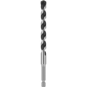 Bosch Pro Hex-5 Fliesenbohrer, 10 mm Durchmesser, silberfarben.