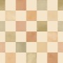 ESTAhome Tapete mit Karomuster in Beige, Braun und Grün.