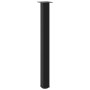 Schwarzes vidaXL Bartischbein aus Stahl, 100-102 cm, für individuelle Tische.