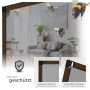 Tectake Fliegengitter Mit Aluminiumrahmen  Für Fenster  Zuschneidbar Wetter  und Uv Beständig 100 x 120 cm 1 x 100 x 120 cm Braun_3