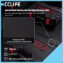 Robuste, schwarze HDPE Aufbewahrungsbox für CCLIFE Innensechskant Schlagschrauber Stecknuss Set, langlebig und abnutzungsbeständig.