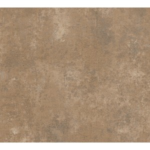 A.S. Création Vliestapete Uni Metallic Beige Gold mit leichter Struktur.