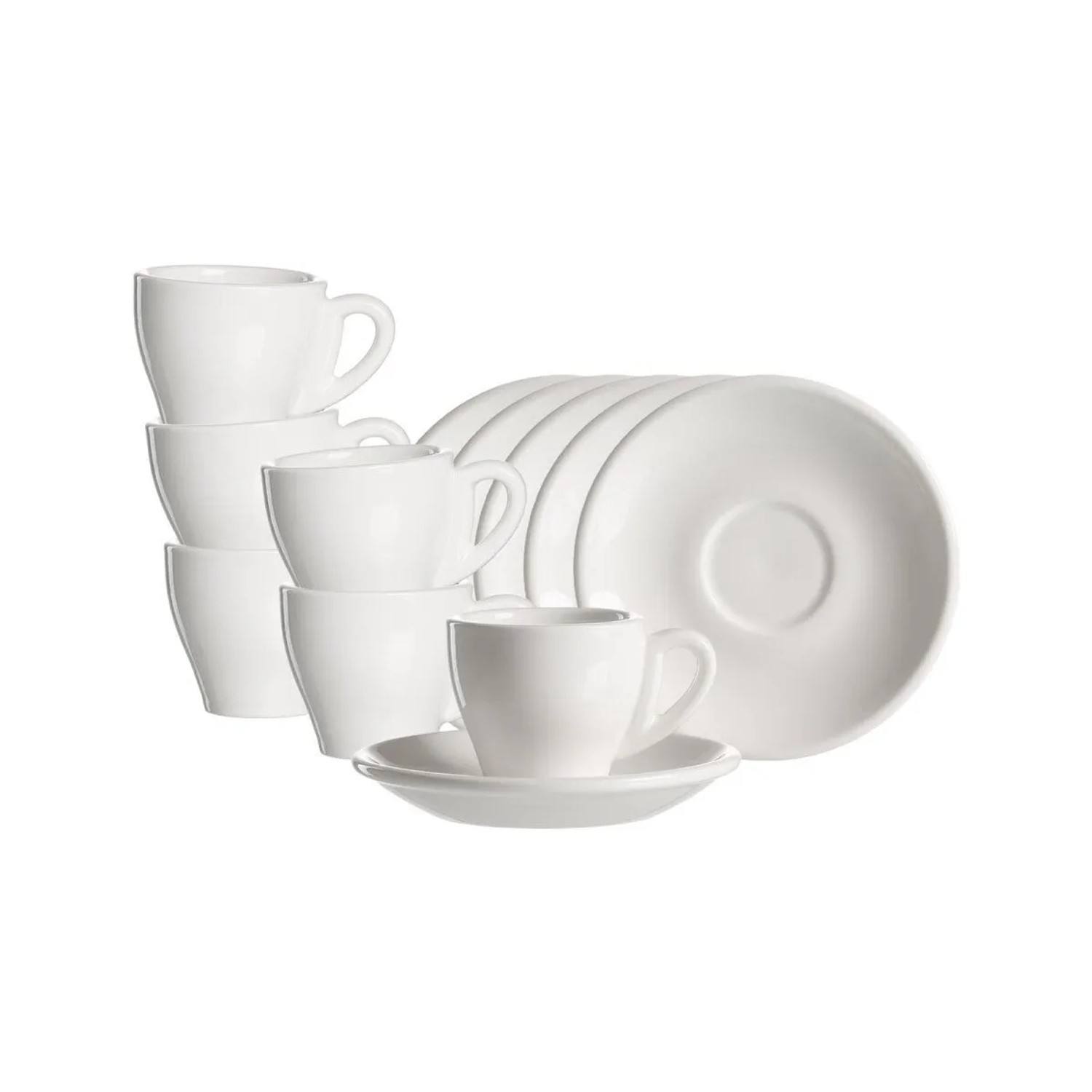Ritzenhoff & Breker Bari Espressotasse mit Untertasse 90 ml 6er Set