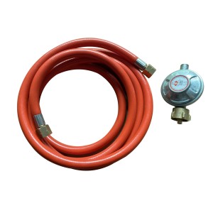 Teamson Home Feuerstellenregler mit Schlauch für Gas-Feuerschalen in Mehrfarbig.