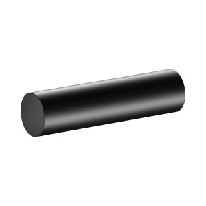 Keuco Reva Black Selection Ersatzrollenhalter, schwarz-matt, aus Metall.