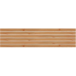 Osmo Alu-Fence Rhombus Sichtblende Erweiterungsset aus Lärche, 6 Profile für Sichtschutzzaun.