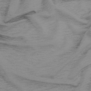 Detailaufnahme des transparenten, anthrazitfarbenen Bricoflor Vorhangs Oskar mit verdeckten Schlaufen.