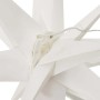 vidaXL LED-Weihnachtsstern Faltbar Weiß 57 cm 356188_9
