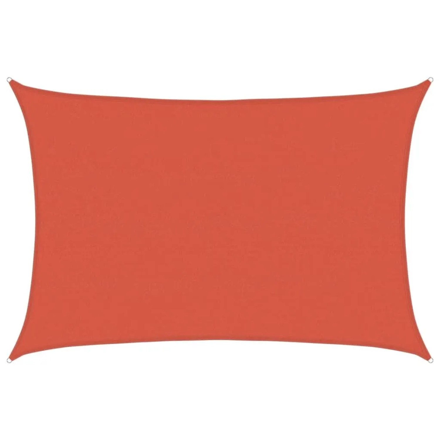Furnicato Sonnensegel 160 G M² Terrakottarot 5x7 M Hdpe