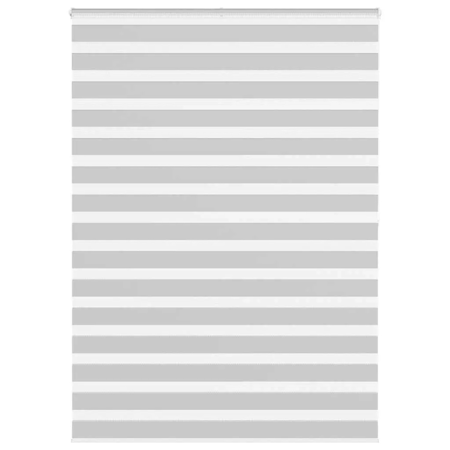 vidaXL Doppelrollo Hellgrau 155x200 cm Stoffbreite 150,9 cm Polyester 40144 günstig online kaufen