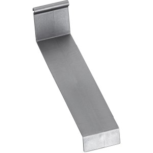 Verbindungsstück für Wandanschlussprofil aus Kunststoffbedachung.