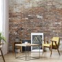 Art for the Home Fototapete Brick Wall 2, Ziegelwand-Optik im Wohnraum.