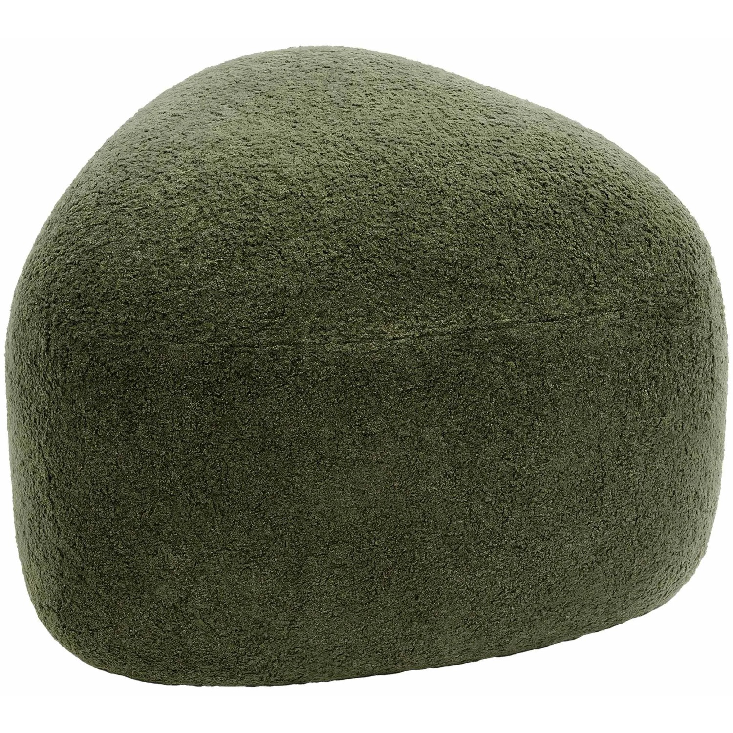DELUKE Sitzhocker SUMIR Stoff DunkelGrünfarbig 52x48x32cm Hocker Schlafzimmer Polsterhocker Wohnzimmer Sitzbank Esszimmer
