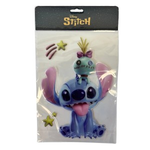 Disney Fensteraufkleber Stitch Kristall A4