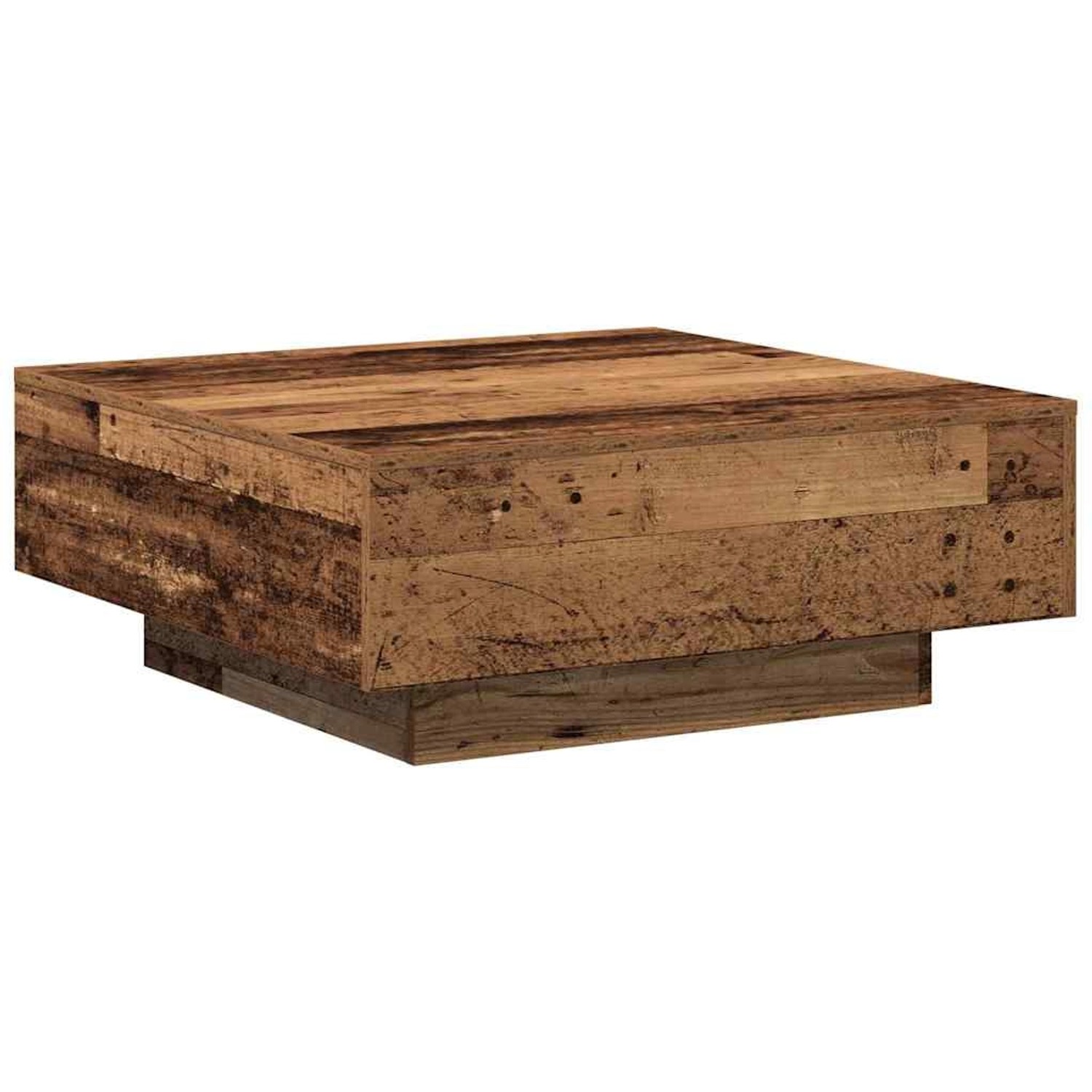 vidaXL Couchtisch Altholz 80 x 80 x 31 cm Holzwerkstoff 862997 günstig online kaufen