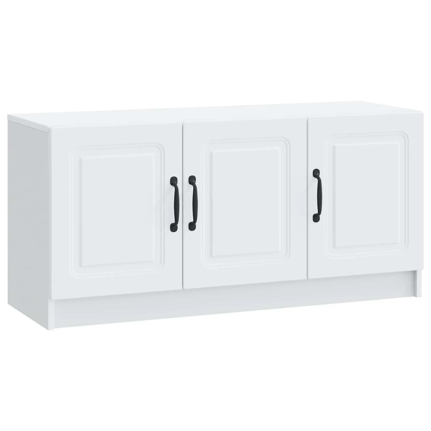 vidaXL TV-Schränk Weiß 99 x 34,5 x 47 cm Holzwerkstoff 895865