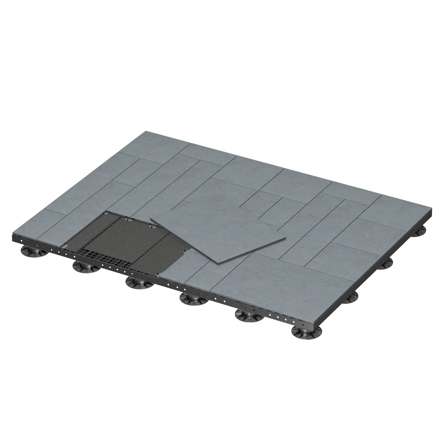 Griglia In Acciaio Zincato 600x400 Mm | Formato 30/30, Altezza 20 Mm, Qualità Tedesca, Carico Pesante