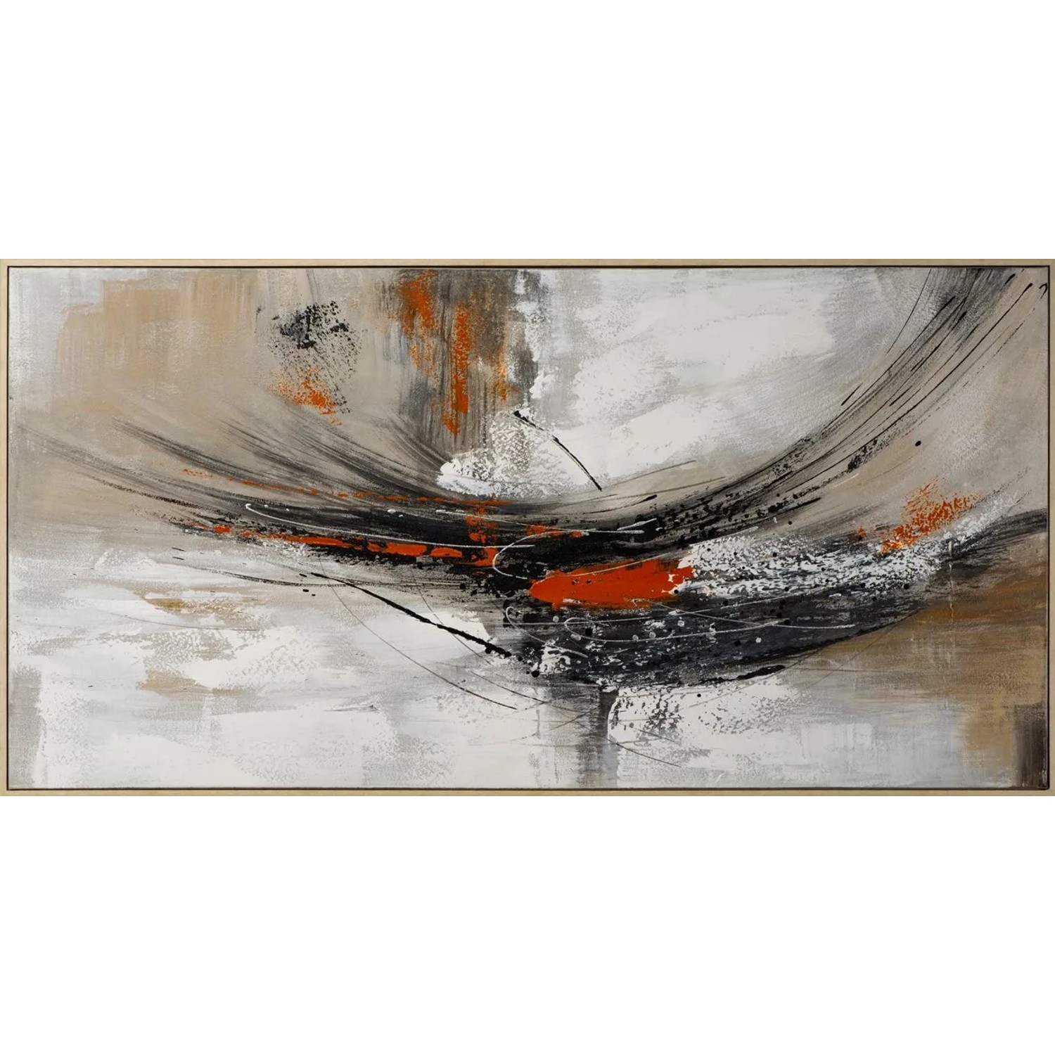 Art Universe Leinwandbild Powerful 70 x 140 cm