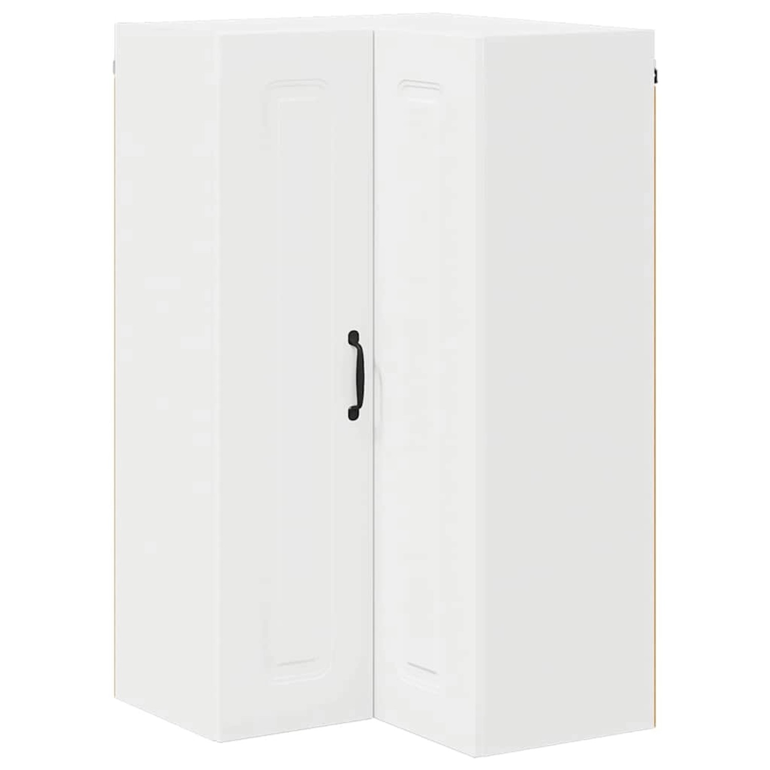 vidaXL Küchenwandschrank mit Regal Weiß 57 x 57 x 100 cm Holzwerkstoff 8848 günstig online kaufen