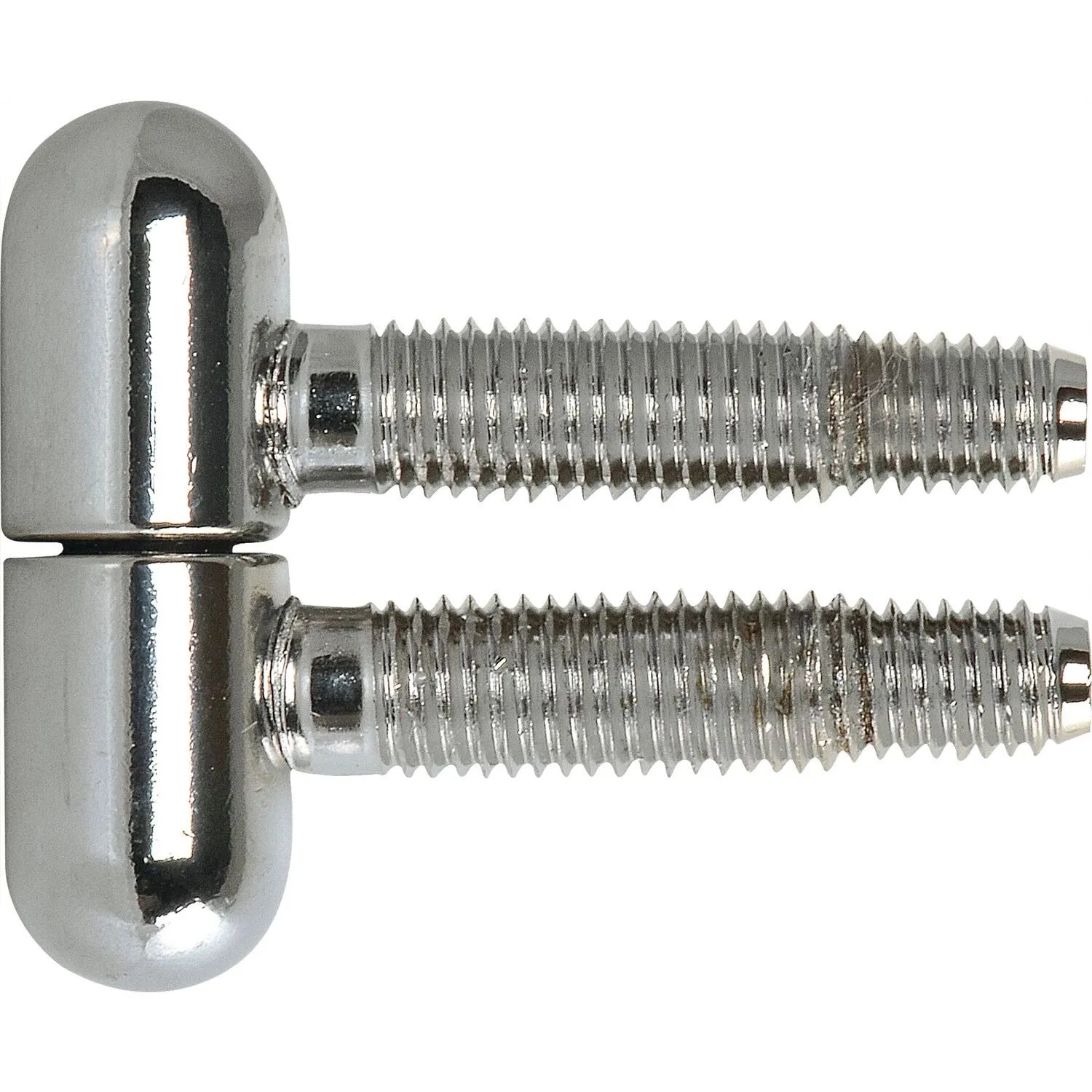 Sfs Einbohrband Türband ø 13 mm mit Rundkopf 3-Stufengewinde Stahl Verchromt