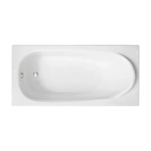 Bad Land Badewanne Rechteck MEDIUM 190x80 Mit Wannenträger Ablauf Füße