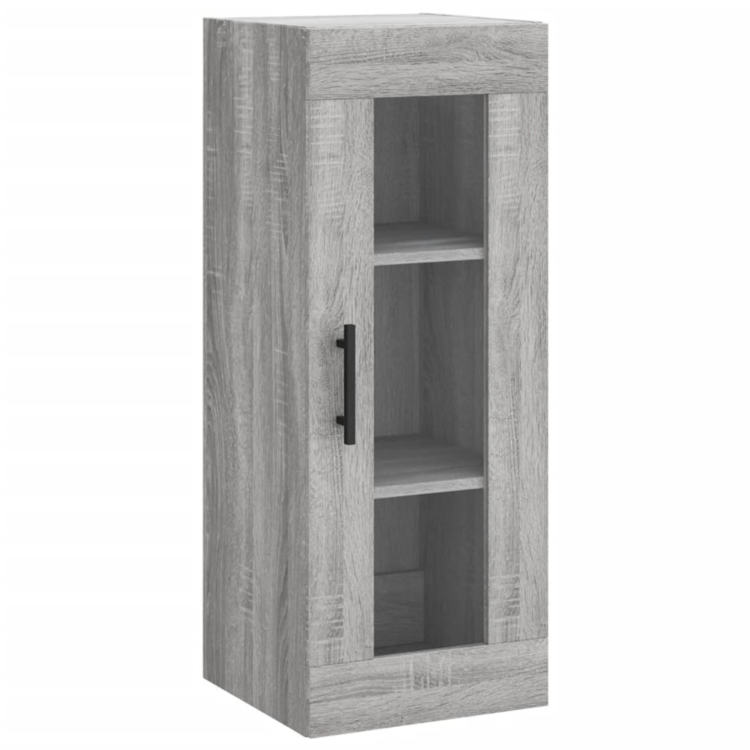 vidaXL Wandschrank Grau Sonoma 34,5x34x90 cm 828938 günstig online kaufen