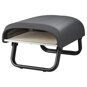 Enders Pizzaofen Paco, kompakter Gasgrill mit Pizzastein und Thermometer.
