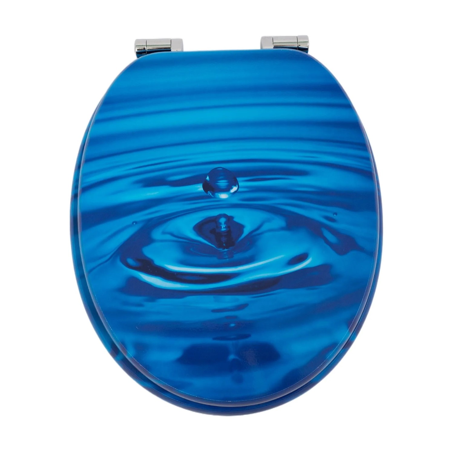 SINOBATH WC-Sitz mit Absenkautomatik Softclose Variabel Scharniere MDF-Material Für Fast Alle Toilettenbecken 43,5 x 37,...