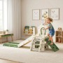 AIYAPLAY Kids Slide HDPE 191L x 100B x 84H cm Cremeweiß_2