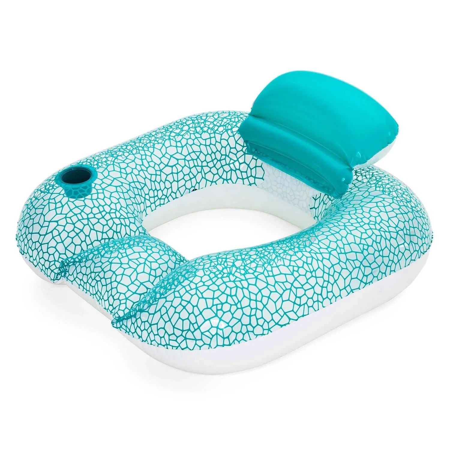 Bestway Aufblasbarer Schwimmstuhl Blau 43097