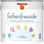 Alpina Farbenfreunde Fischblau, seidenmatte Wandfarbe für Kinderzimmer, 2,5 Liter.