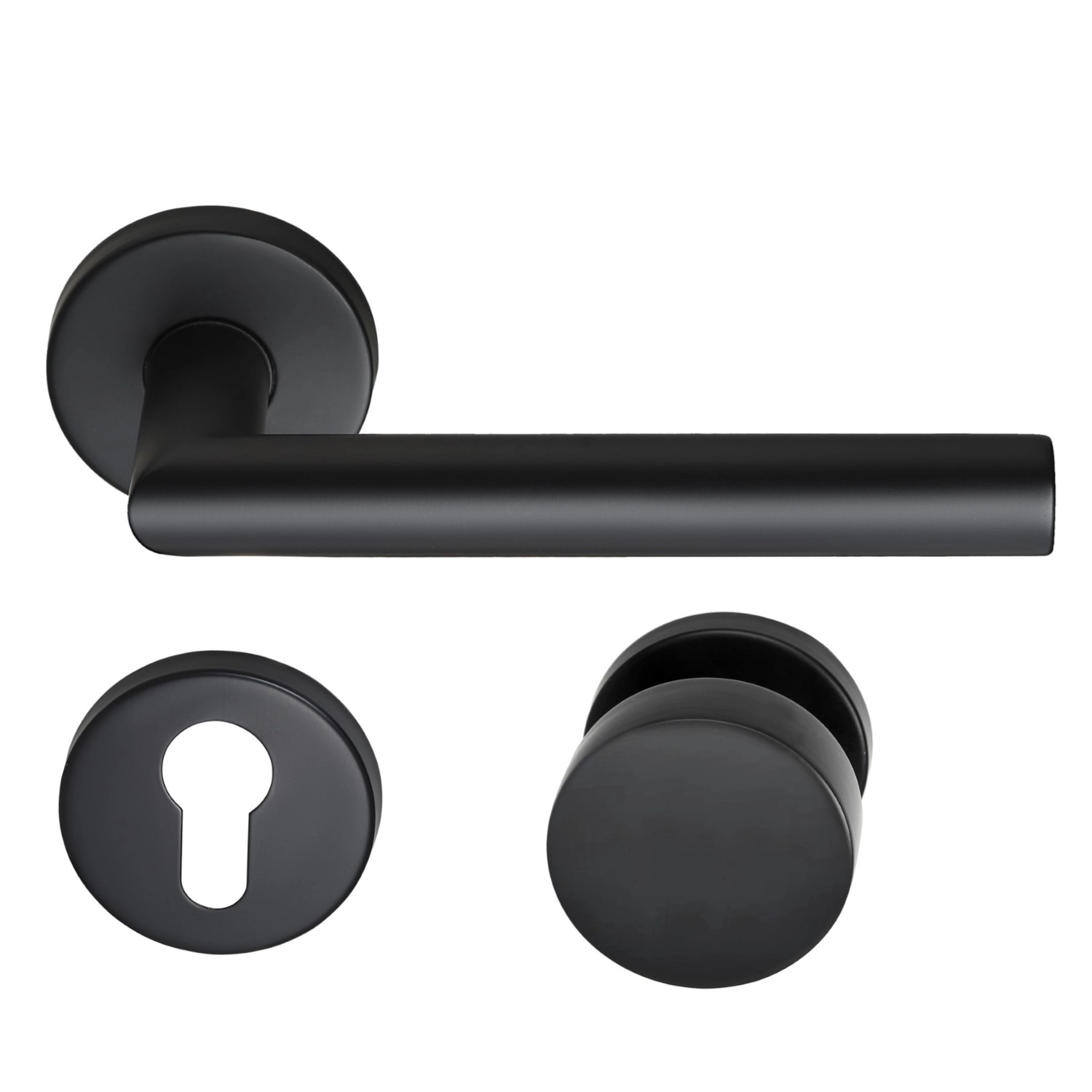 MeinTürgriff Wechselgarnitur Toulouse Türdrücker Türgriff Türklinke Schwarz günstig online kaufen