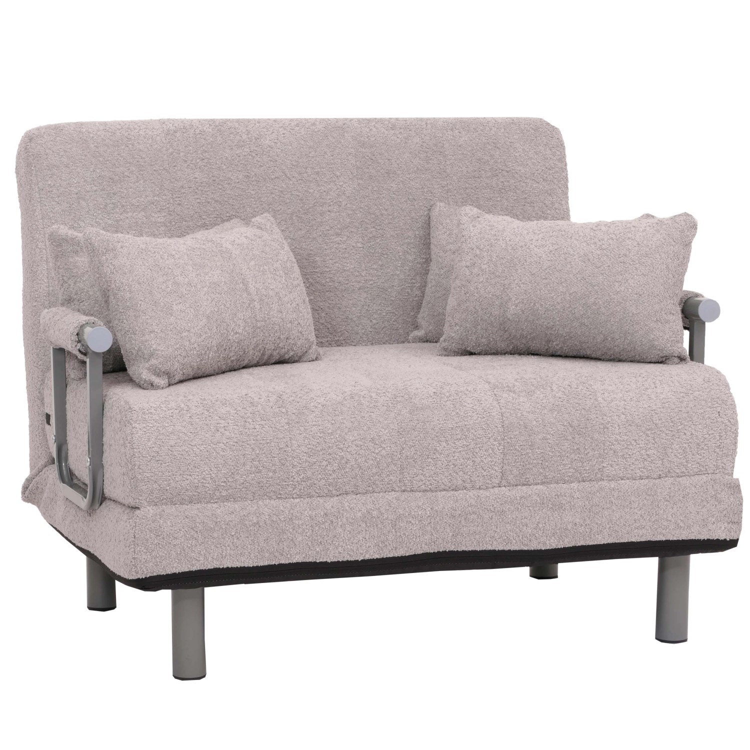 MCW Schlafsessel K29 Stoff Boucle 500g/m² Grau günstig online kaufen
