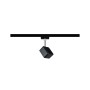 Paulmann URail LED-Spot Cube, schwarz matt/chrom, für Schienensysteme.